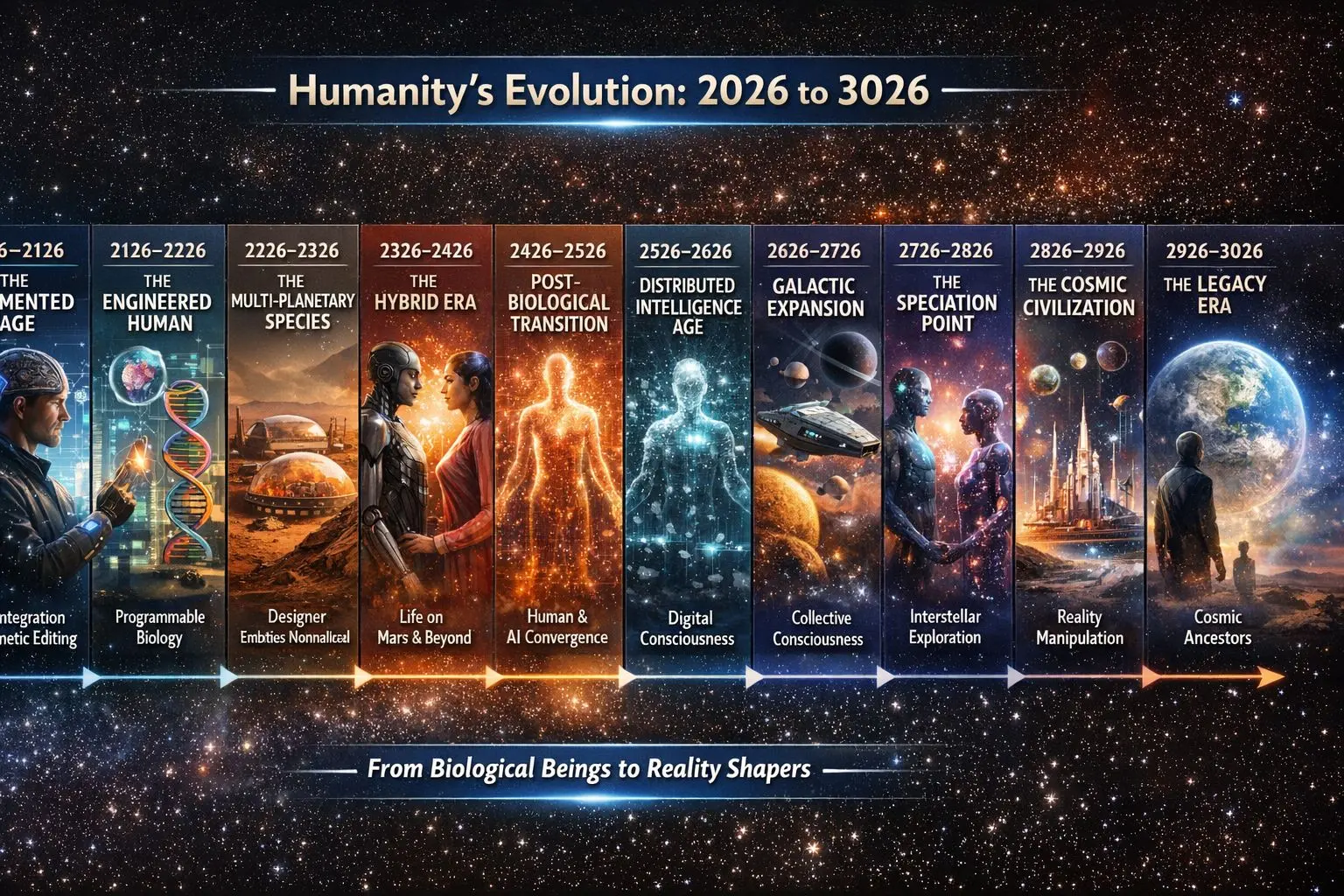 TimTim.Live - Humanity's Evolution Timeline